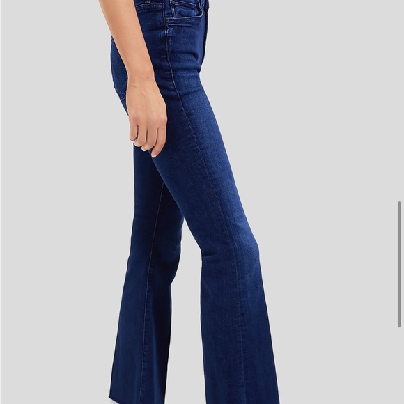 Women's Dark Blue Jeans - Picture 3 of 6